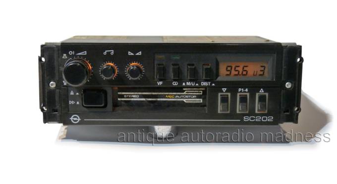 Oldschool OPEL car stereo model PHILIPS SC 202 - 902299612 - year 1991