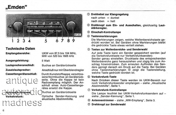 Catalogue Audi-VW de la gamme autoradios�ann�e1977�- 5