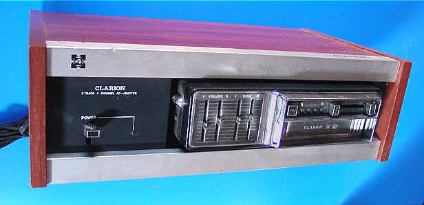 8 track home player CLARION