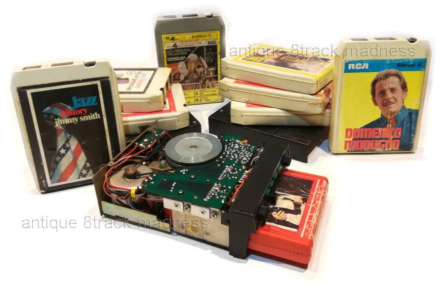Vintage 8 track car stereo player Realistic model 12-1821 - 1