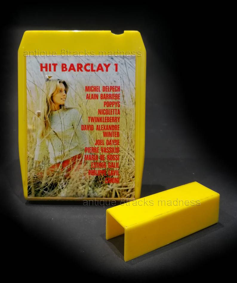 Vintage 8 tracks "Hit BARCLAY"