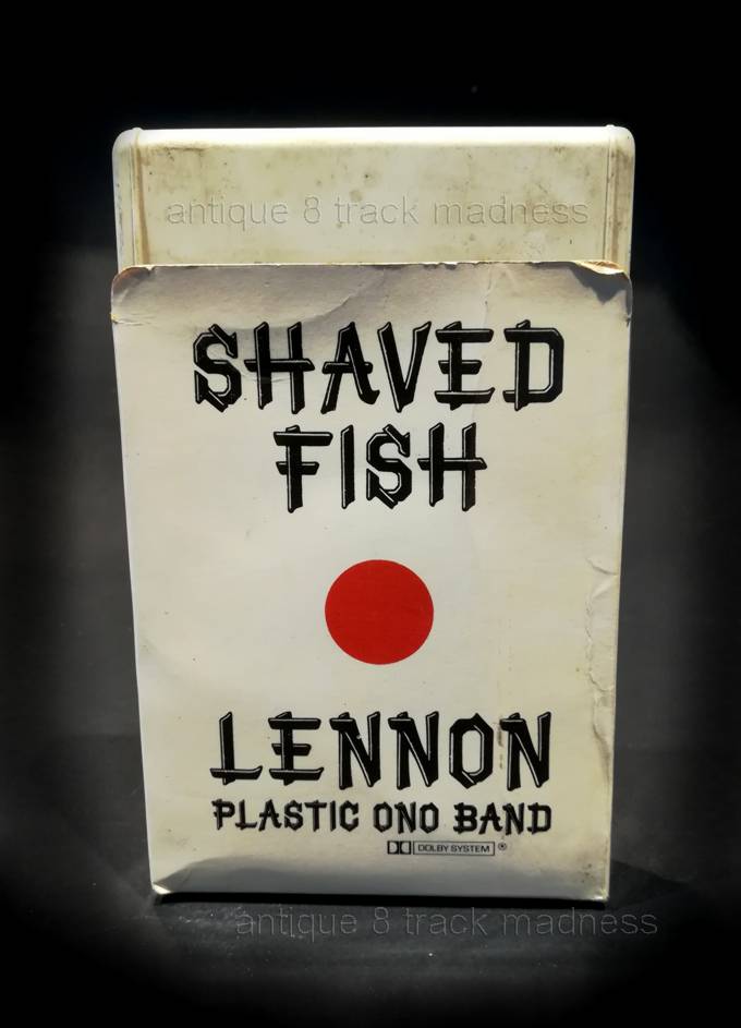8 track stereo cartridge : LENNON Plastic Ono Band - Appel tape record - EMI Records Ldt.  (1)