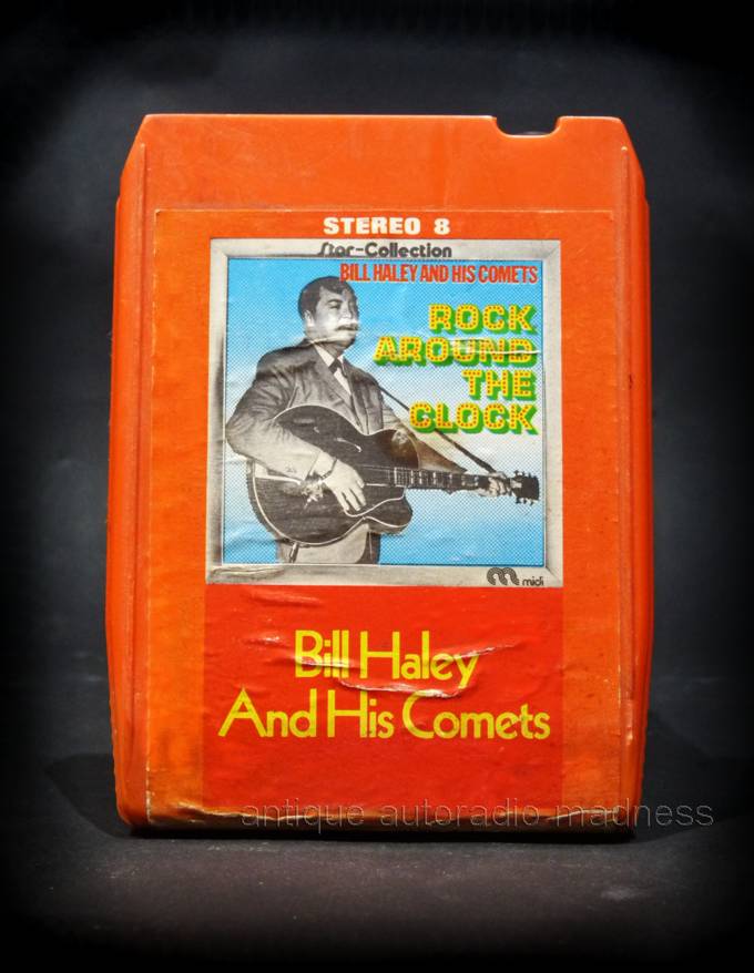 Vintage 8 track stereo cartridge : Bill HALEY & His Comets (1)