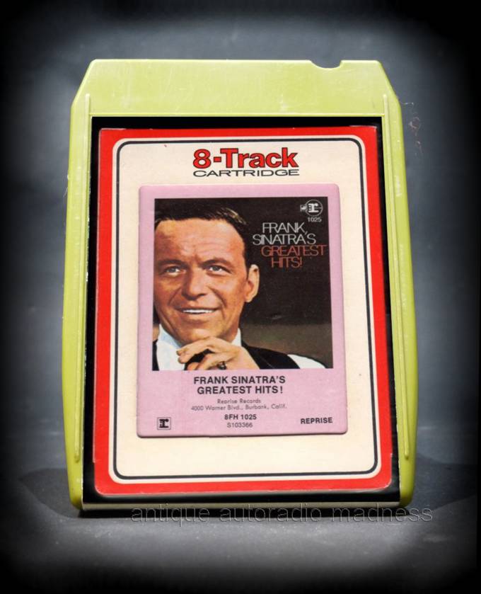 Vintage 8 track stereo cartridge : Frank SINATRA (2)