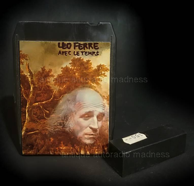 Ancienne cartouche 8 pistes stereo : Leo FERRE (1)