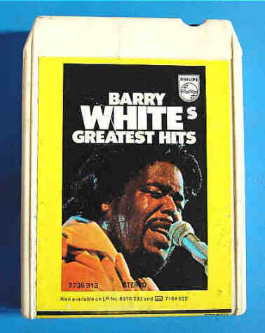 8 track stereo cartridge : Barry WHITE