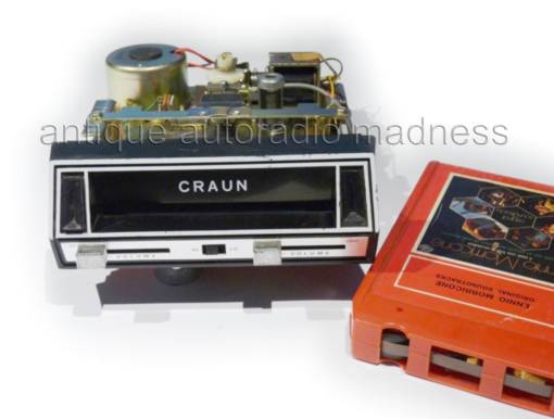 8 track car stereo player - Technical informations