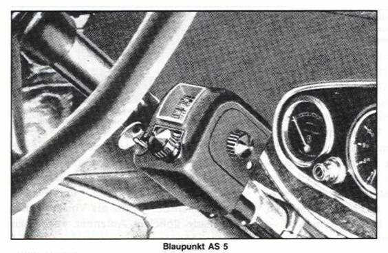 Very old BLAUPUNKT car radio - year 1932 - AS 5 model