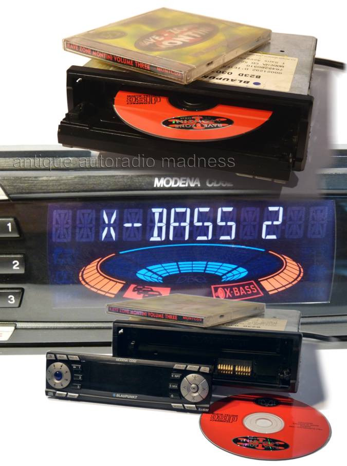 Vintage BLAUPUNKT car stereo Modena CD52 - 7 642 260 310 - 2