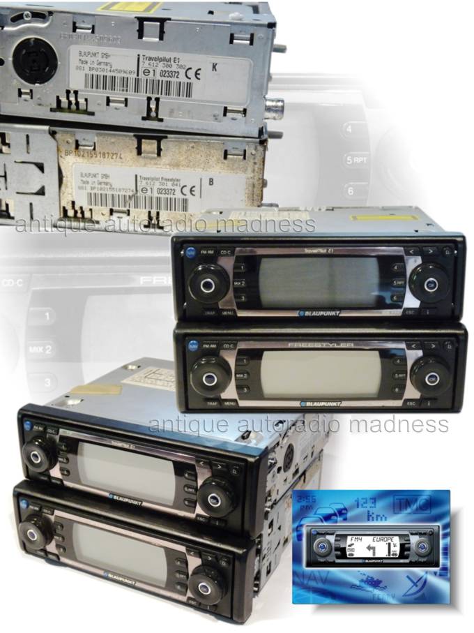 Classic BLAUPUNKT car stereo GPS TravelPilot Freestyler - 7 612 301 041 - 2