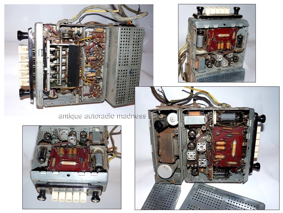 Vintage BLAUPUNKT car radio "Hamburg" serie S - 2 (1957)