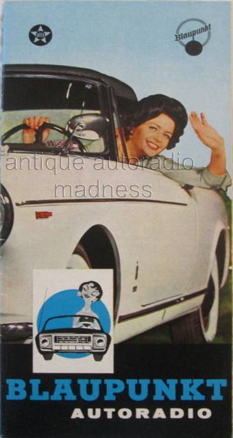 Blaupunkt car stereo catalog - 1962 - USA models