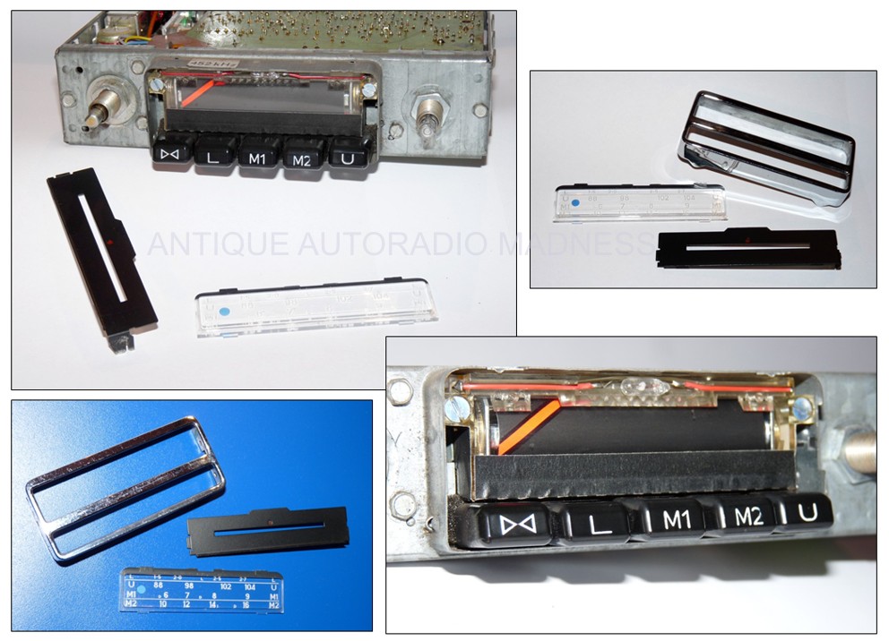 Vintage BLAUPUNKT car radio model : Coburg Electronic  7 631 730 000 - 1971 - 5