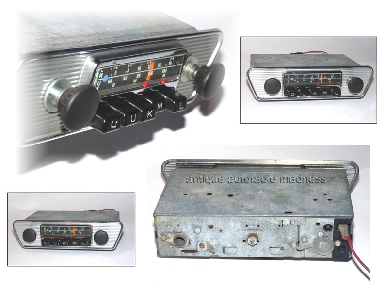 Vintage BLAUPUNKT car radio model : Essen 7 631 341 200 - 1971 - 2