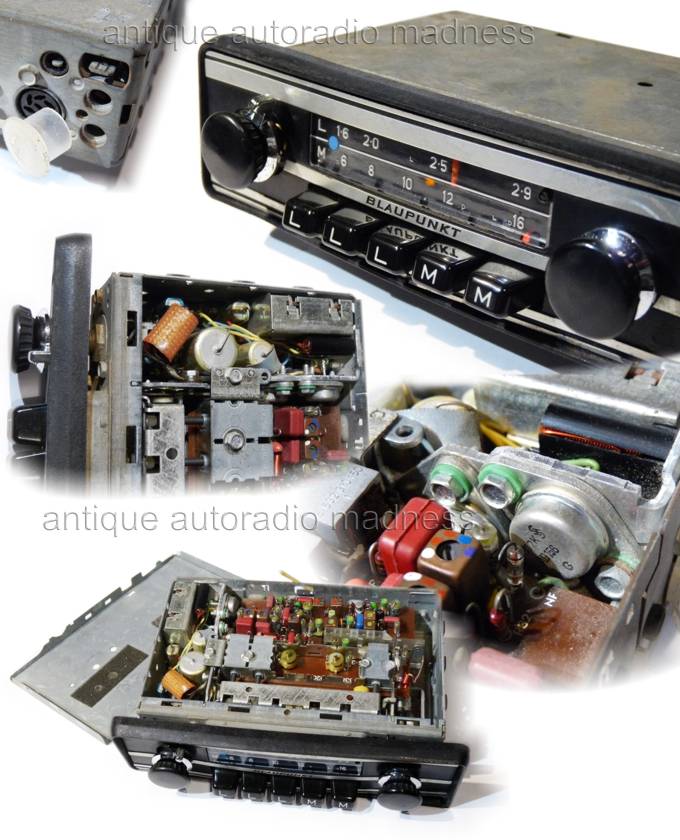 Vintage BLAUPUNKT car radio model : Hamburg FR  7 631 525 - 1971 - 2