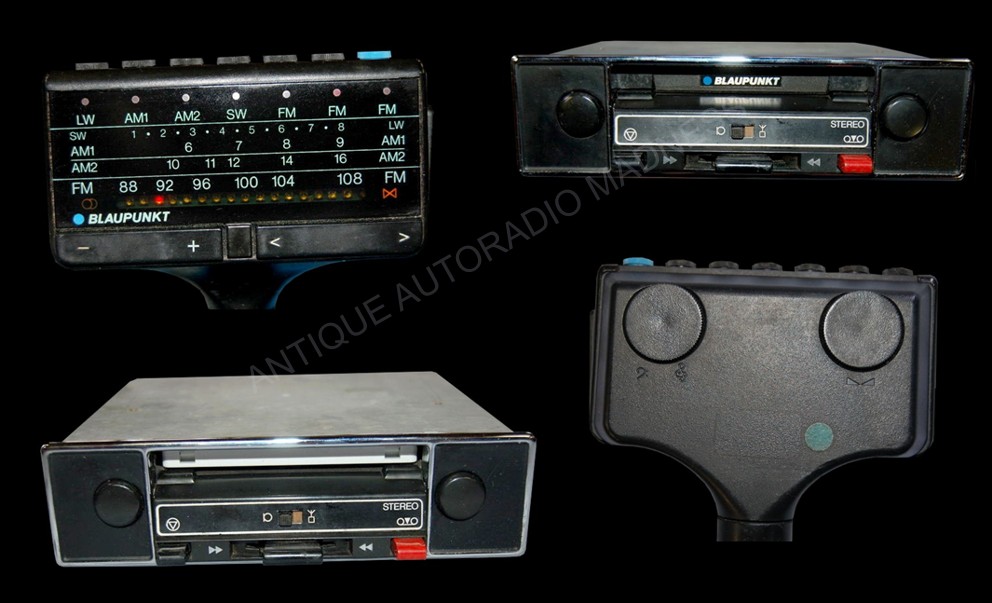 Vintage BLAUPUNKT car radio model Berlin Electronic 7 634 750 000 serie F (1974) -  5