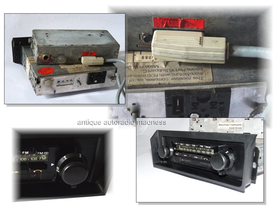 Vintage BLAUPUNKT car radio model Heidelberg Stereo CR US 7 636 951 010 - 2