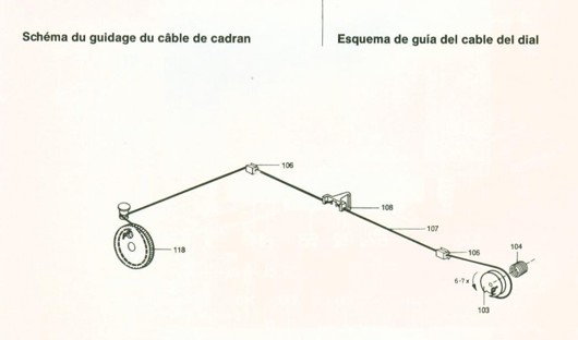 Classic BLAUPUNKT car radio model Tempelhof CR - 7 636 926 010 - 6