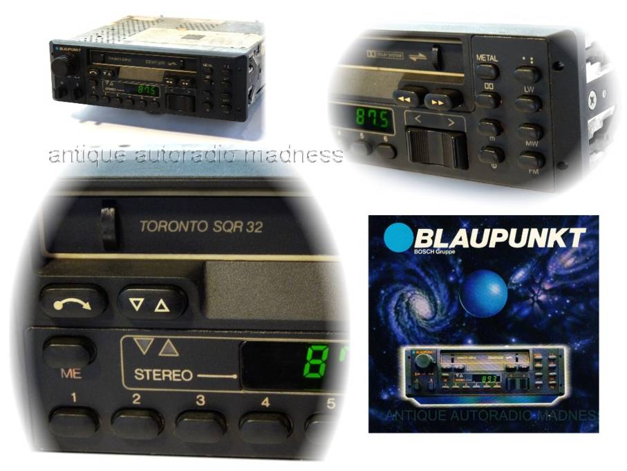 Vintage BLAUPUNKT car stereo Washington SQR 32 (7 641 886 010) - 1Vintage BLAUPUNKT car stereo Washington SQR 32 (7 641 886 010) - 3