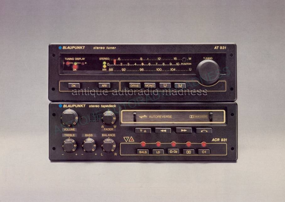 Vintage BLAUPUNKT car stereo catalog year 1981 (Germany) - 28