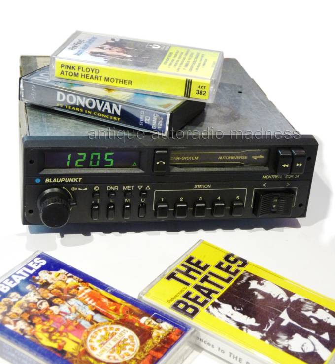Vintage BLAUPUNKT car stereo model: Montreal SQR 24 - year 1983 - 1