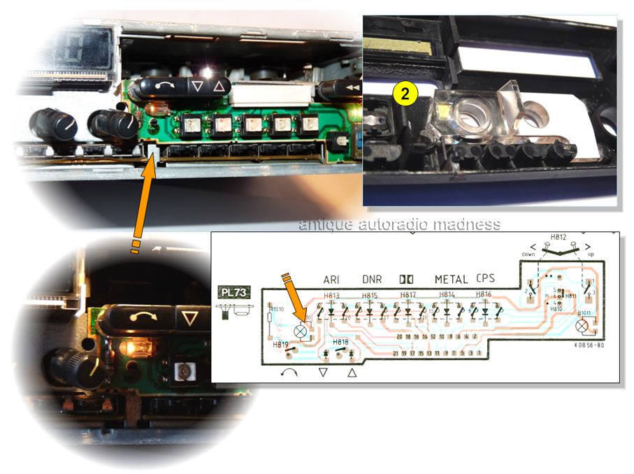 Vintage BLAUPUNKT car stereo model: Toronto SQR 45 - year 1983 - 9