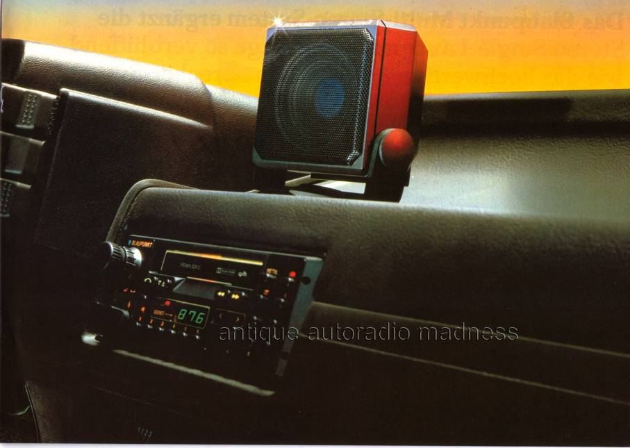 Vintage BLAUPUNKT car stereo & MMulti Stereo System catalog year 1983 - 5