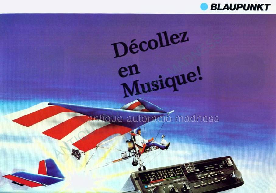 Vintage BLAUPUNKT car stereo catalog year 1985 - 6