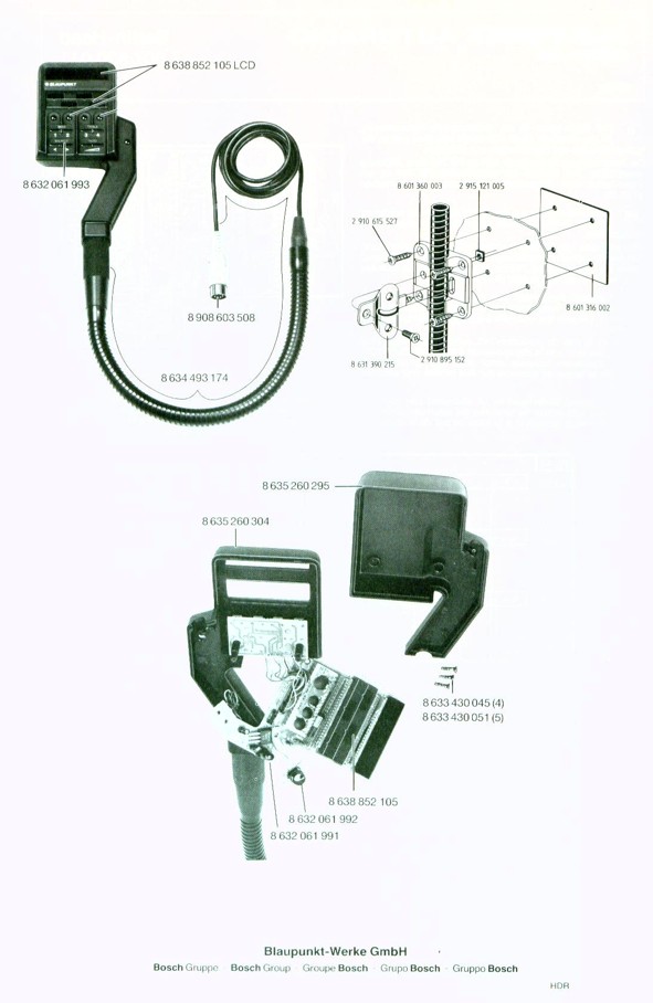 Blaupunkt autoradio Berlin IQR 88 1987