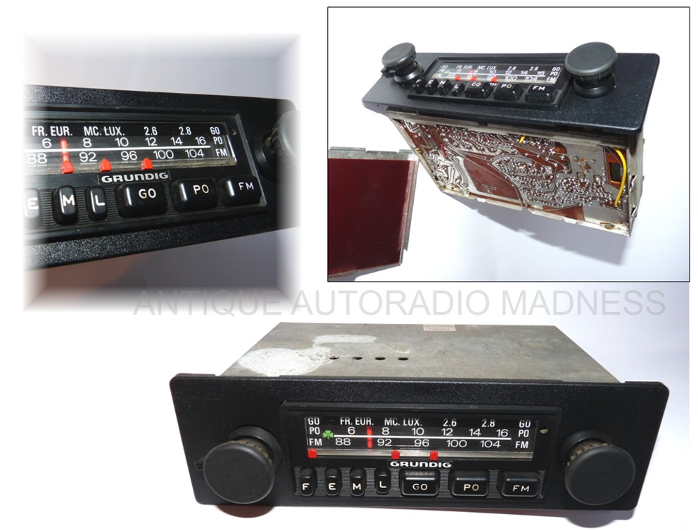 Classic GRUNDIG car radio model WK 350 - year 1976 - 2