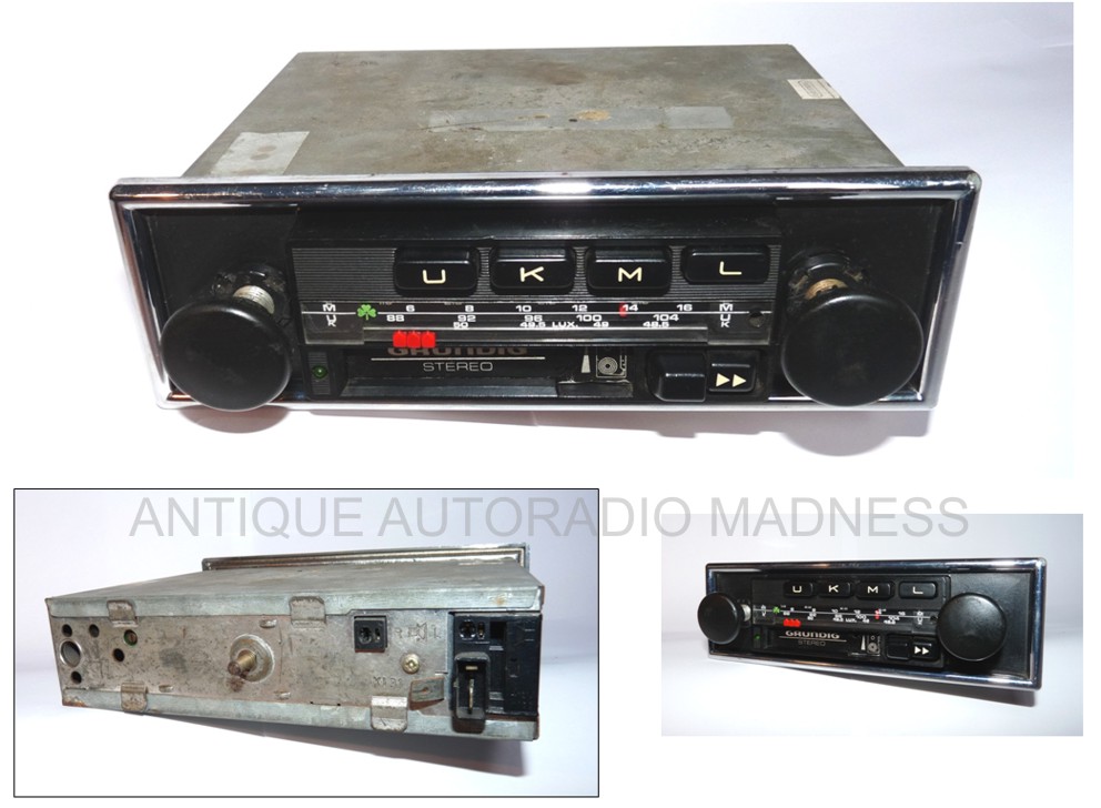 Combiné radio cassette vintage GRUNDIG modèle WKC 4025