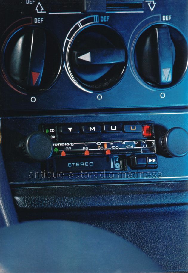 Catalogue vintage GRUNDIG car stereo 1981 - p8