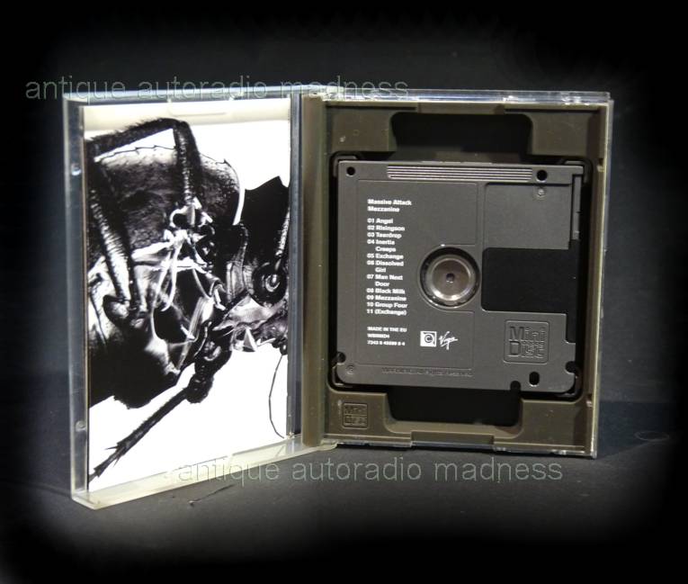 MiniDisc enregistré vintage: Massive Attack - Mezzanine