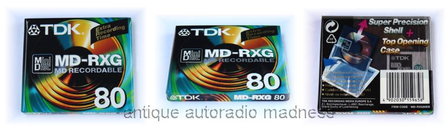 MiniDisc TDK MD-RXG 80