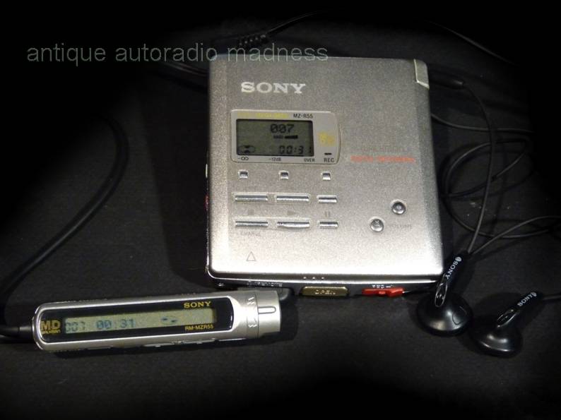Portable MiniDisc vintage SONY modèle MD-MZ-R55 - 3