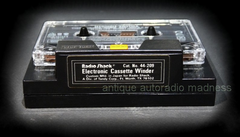 Vintage Radio Shack Electronic cassette Winder (Cat. N°. 44-209)