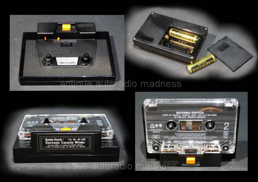 Vintage Radio Shack Electronic cassette Winder (Cat. N°. 44-209) - 2