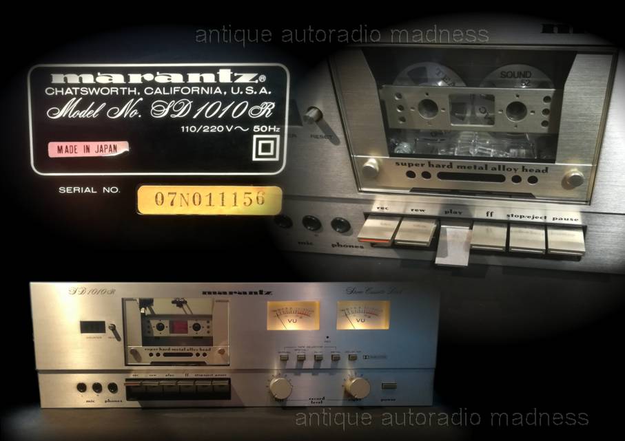 Stereo Cassette Deck MARANTZ SD 1010R - 2