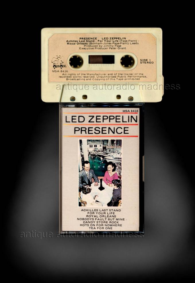 Audio tape collection: LED ZEPPELIN - Presence (mini cassette)