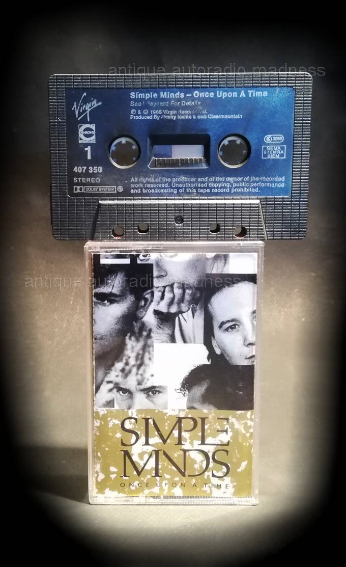SIMPLE MINDS: compact audio cassettes collection - 2