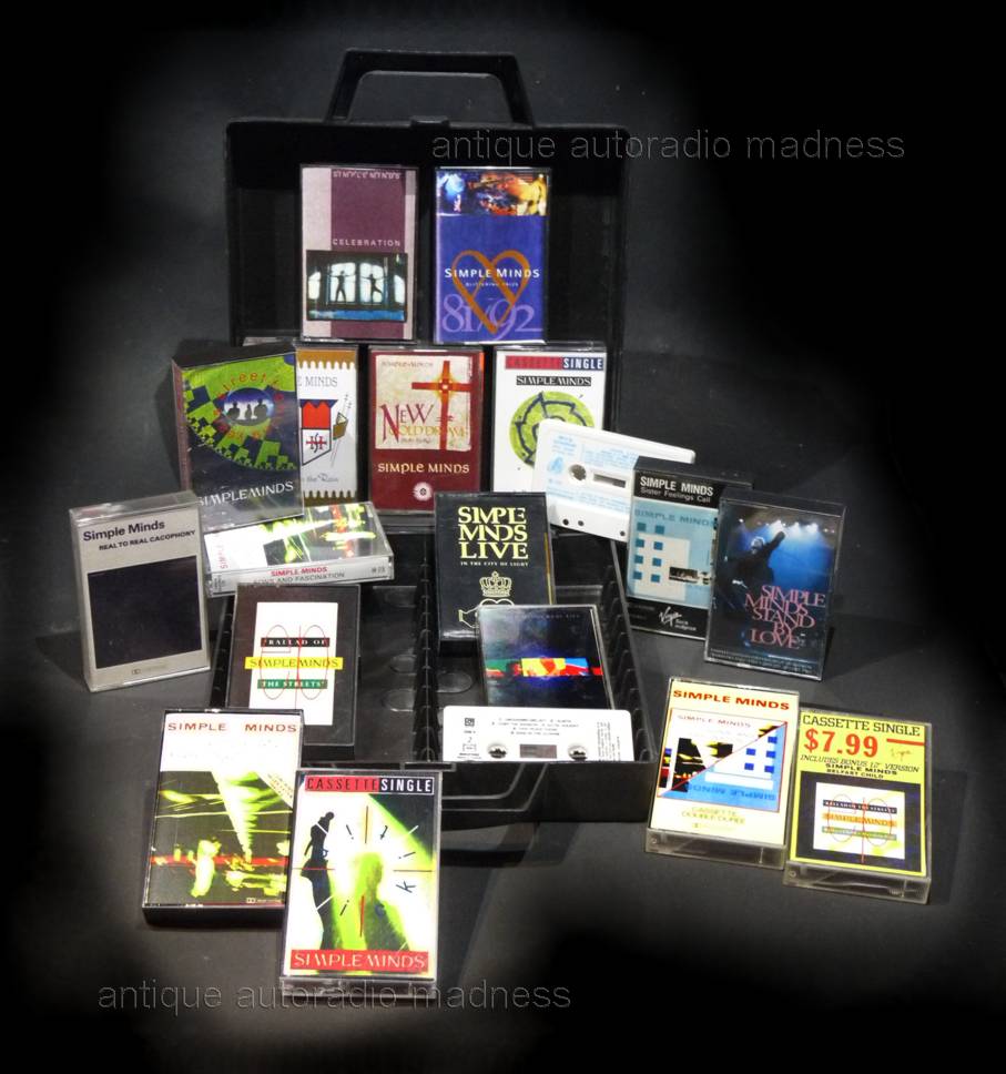 SIMPLE MINDS: compact audio cassettes collection