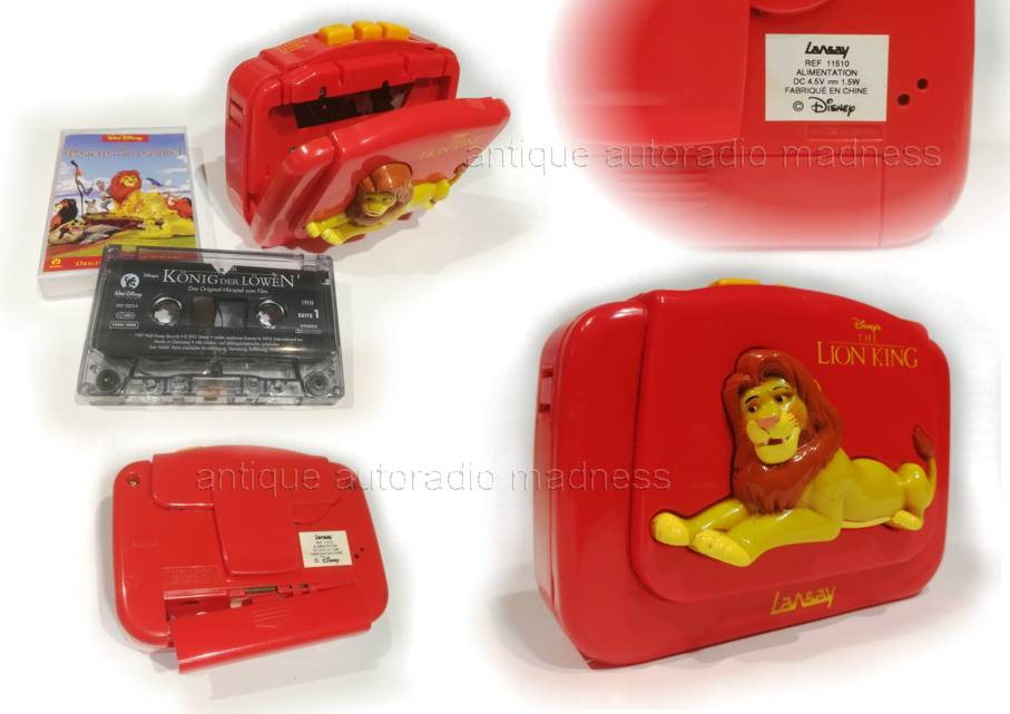 Lecteur de cassettes portable pour enfants Disney "Lion King" - 2