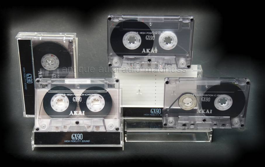 Old compact audio cassette model: Akai GX90