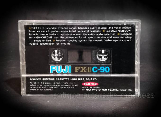 Fuji FX-II C 90 compact cassette tape - 2