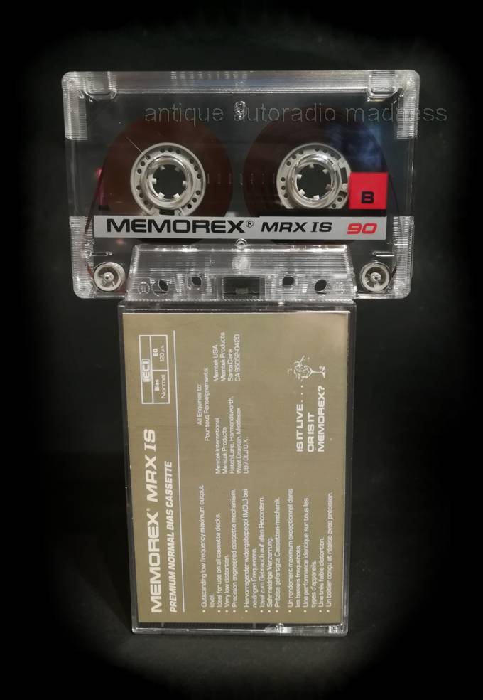 Mini cassette MEMOREX MRX-IS 90 (1987)