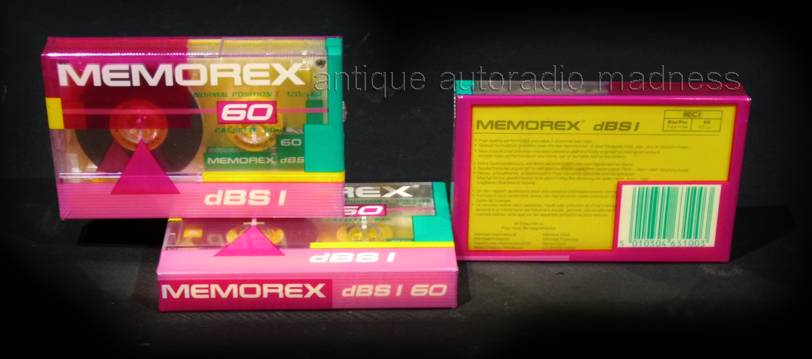 Memorex mini cassette: dBS I  - NEW (1990)