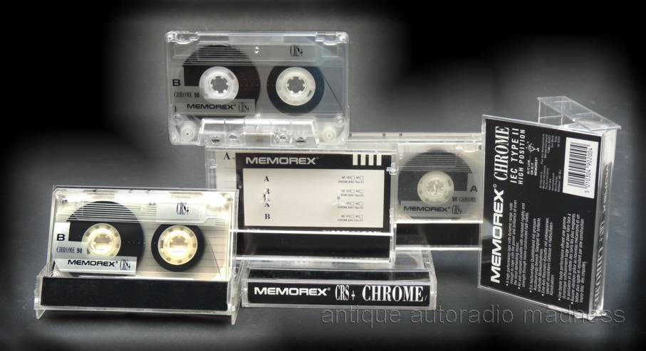 Mini cassette MEMOREX CRS+ (1991) series
