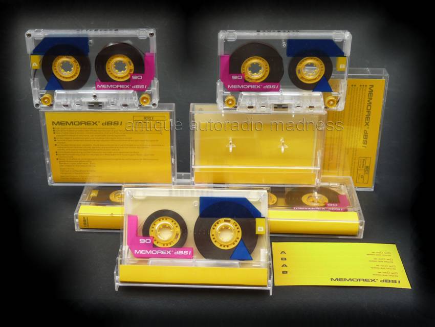 Memorex mini cassette: dBS I (1990) - 2
