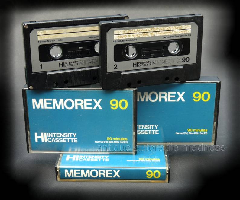 Memorex audio tape HI intensity 90