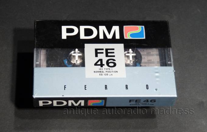 Mini cassette 1990 PDM type FE 46 Ferro (New) - NOS
